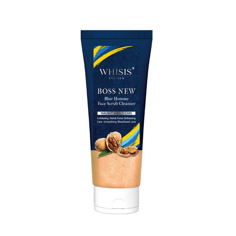 Wishis Forman Boss New Blue Homme Face Scrub Cleanserv